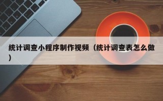 栖霞统计调查小程序制作视频（统计调查表怎么做）
